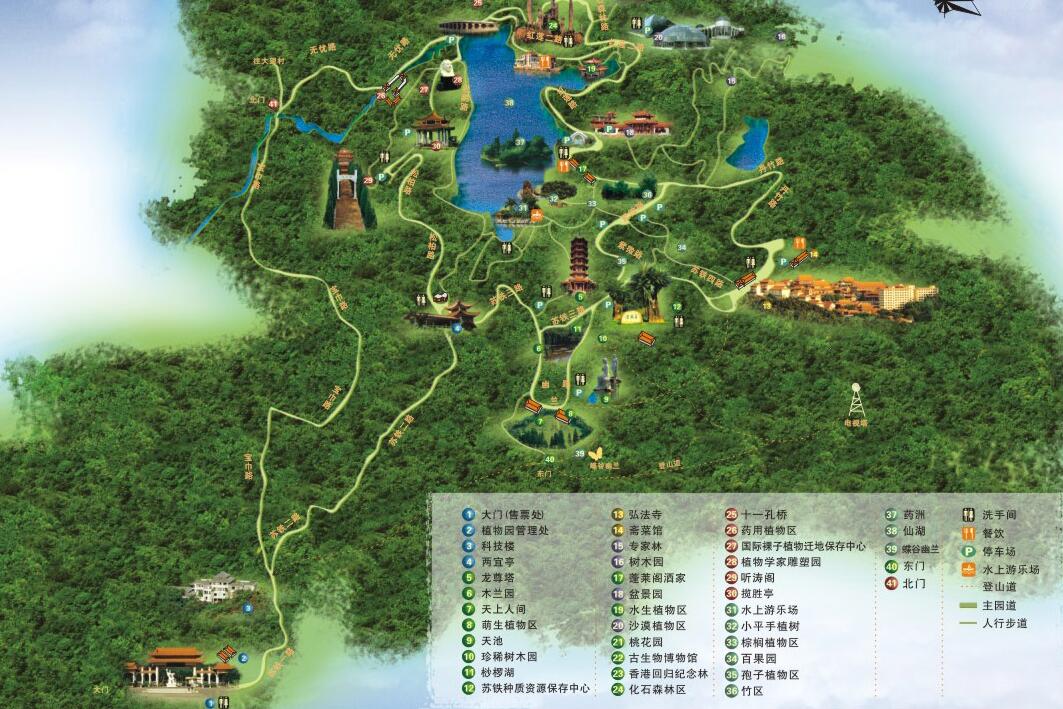 深圳仙湖植物園全攻略 賞景與景區(qū)管理指南